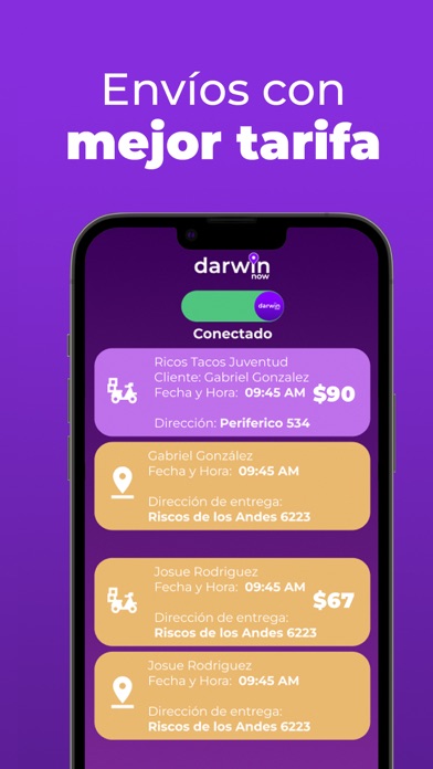 Darwin Delivery Screenshot