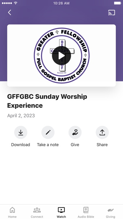 Greater Fellowship Church DC