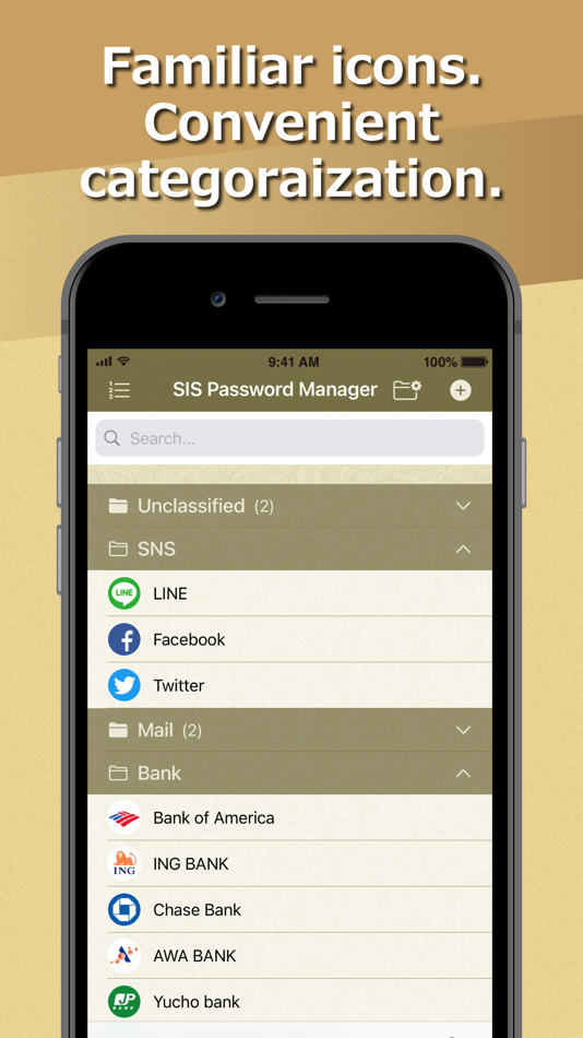 #4. SIS Password Manager (iOS) 由: SISYOU.KUM