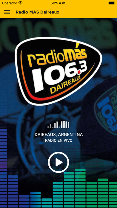 Radio Más 106.3 Screenshot