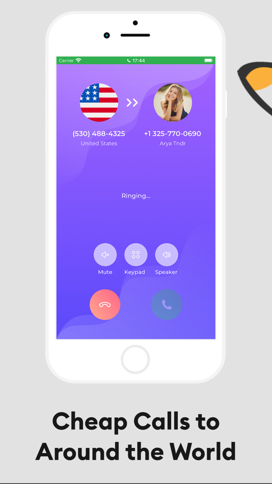 #6. GSM+ Second Phone Number (iOS) By: Mobile Victory