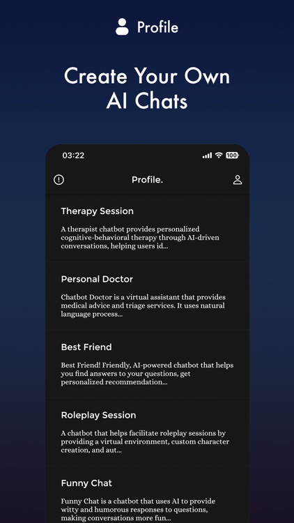 Profile - AI Relationships