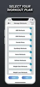 Fitness Pro Workouts Food Diet screenshot #2 for iPhone