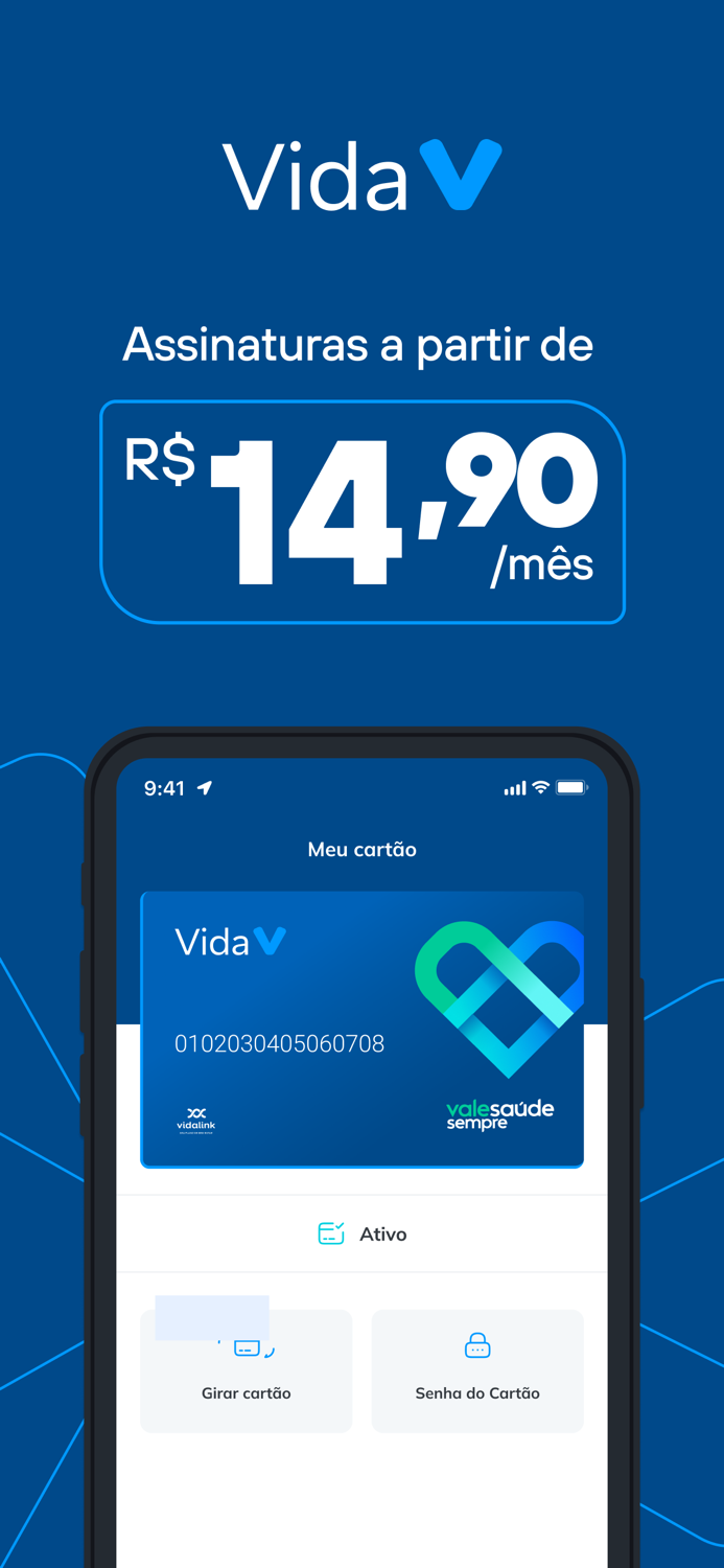 Vida V consultas e exames