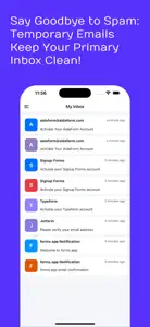 Temp Mail – GeeviMe screenshot #3 for iPhone