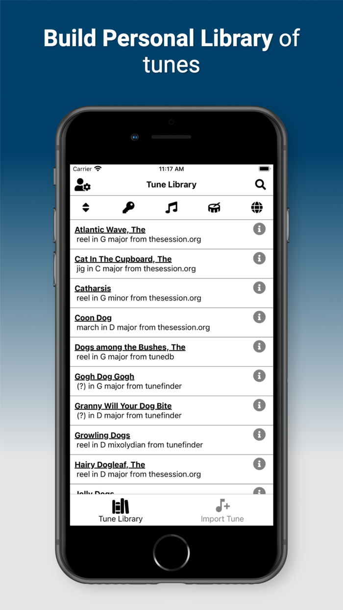 Tune Library - Mnemosyne