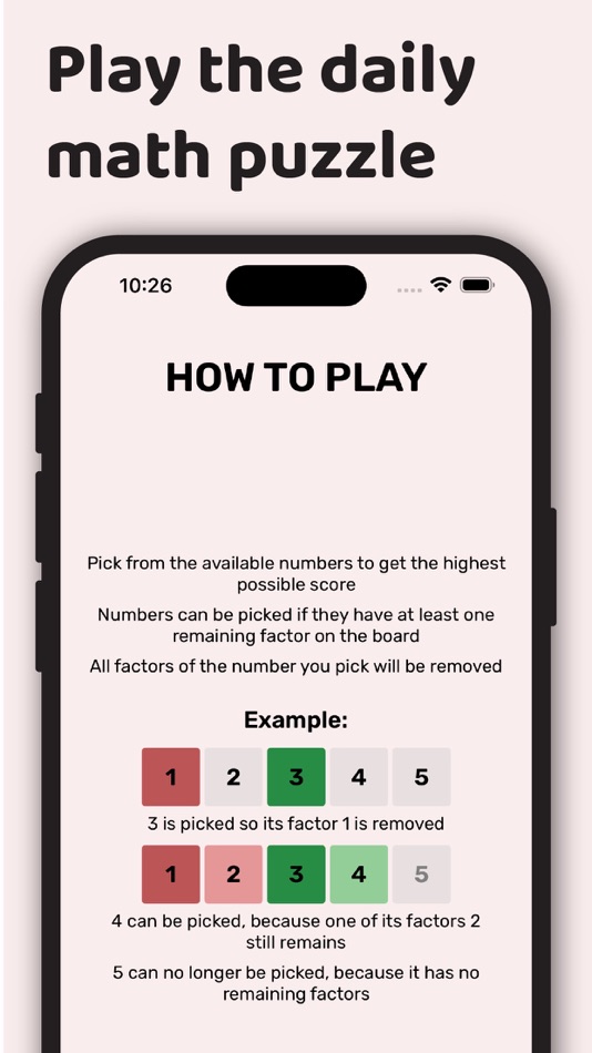 #1. Factor! (iOS) By: Samuel Gauck