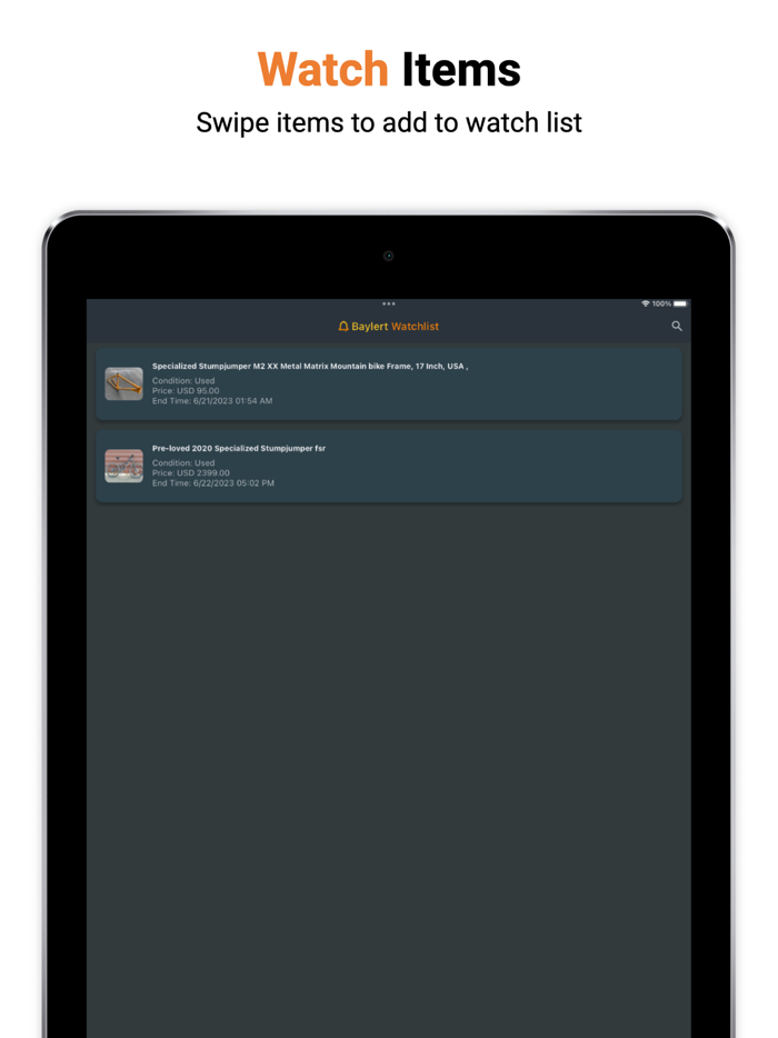 Baylert - eBay Alerts