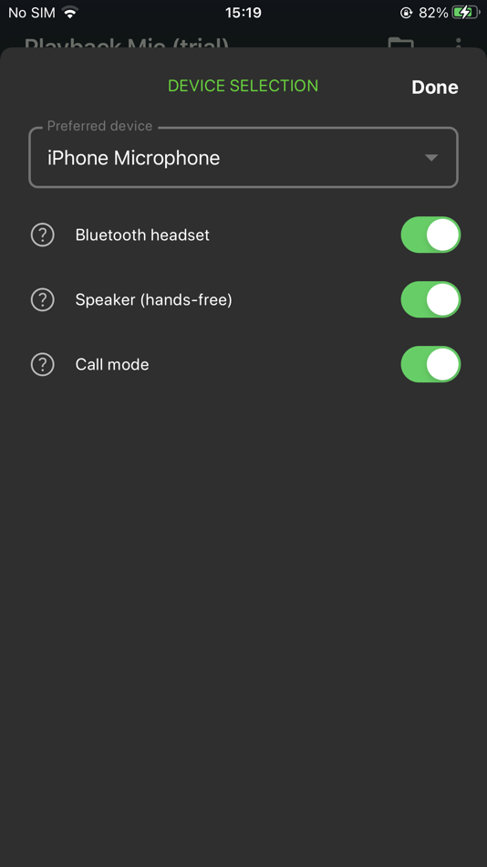 #3. Playback Mic (iOS) 由: Tomaz Ravljen