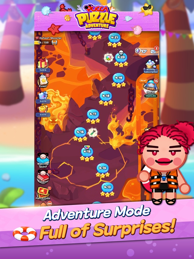 Novo jogo para celular Pucca Puzzle Adventure já está disponível para  pré-registro