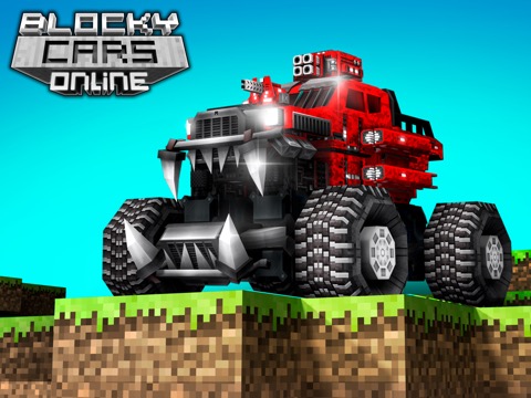 Blocky Cars - 戦車 & ロボットゲームのおすすめ画像1
