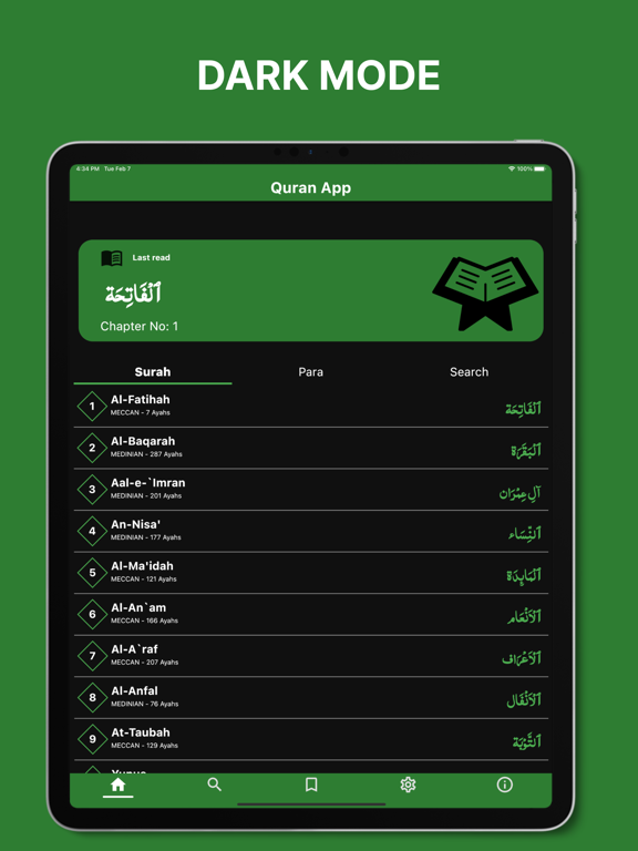 Ahmadiyya Quran Translations iPad screenshot 6 - Book app