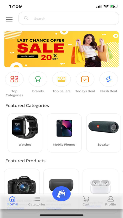 Shopflix App Screenshot