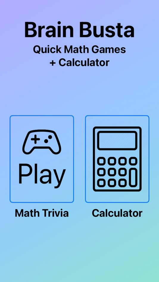 #1. Brain Busta (iOS) 来自: Brendan Johnson