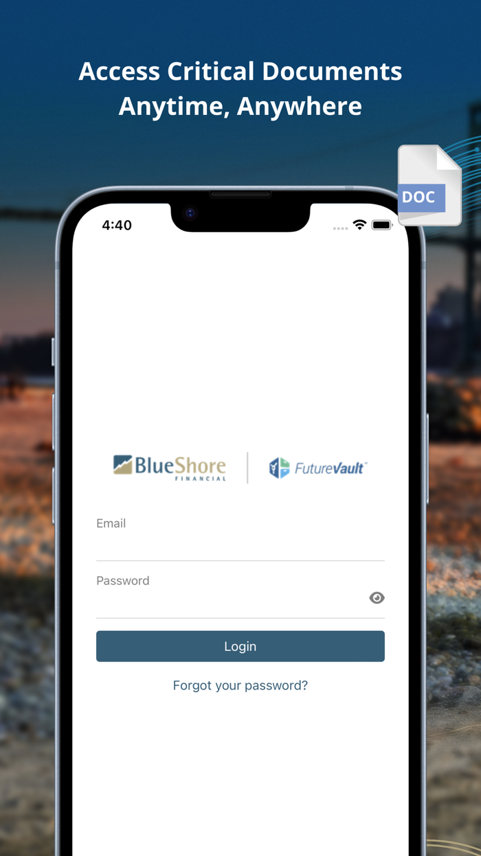 BlueShore Financial Vault