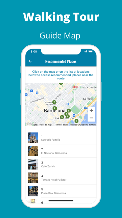 Spain City Walking Tour Screenshot