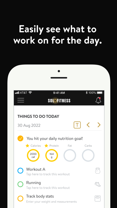 Sol Fitness Screenshot