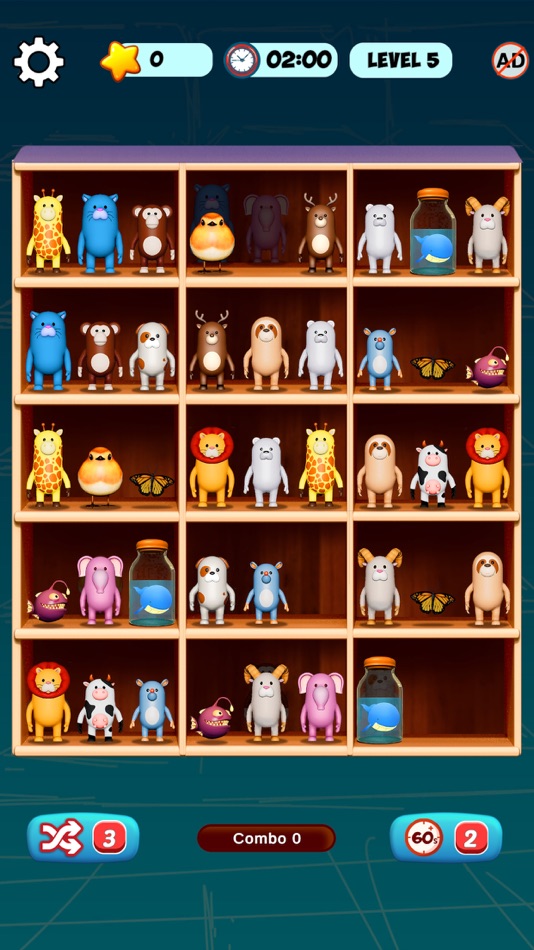 Pet Sort -Goods Color Match 3D - 1.7 - (iOS)