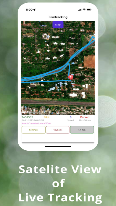 Rapid GPS Tracker Screenshot