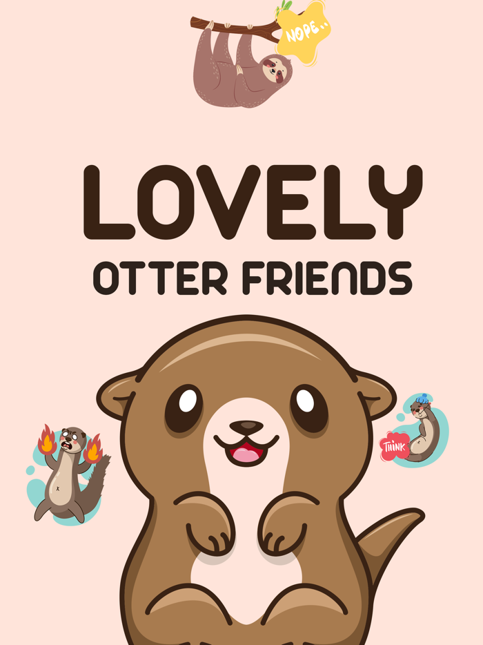 Lovely Otter Friends