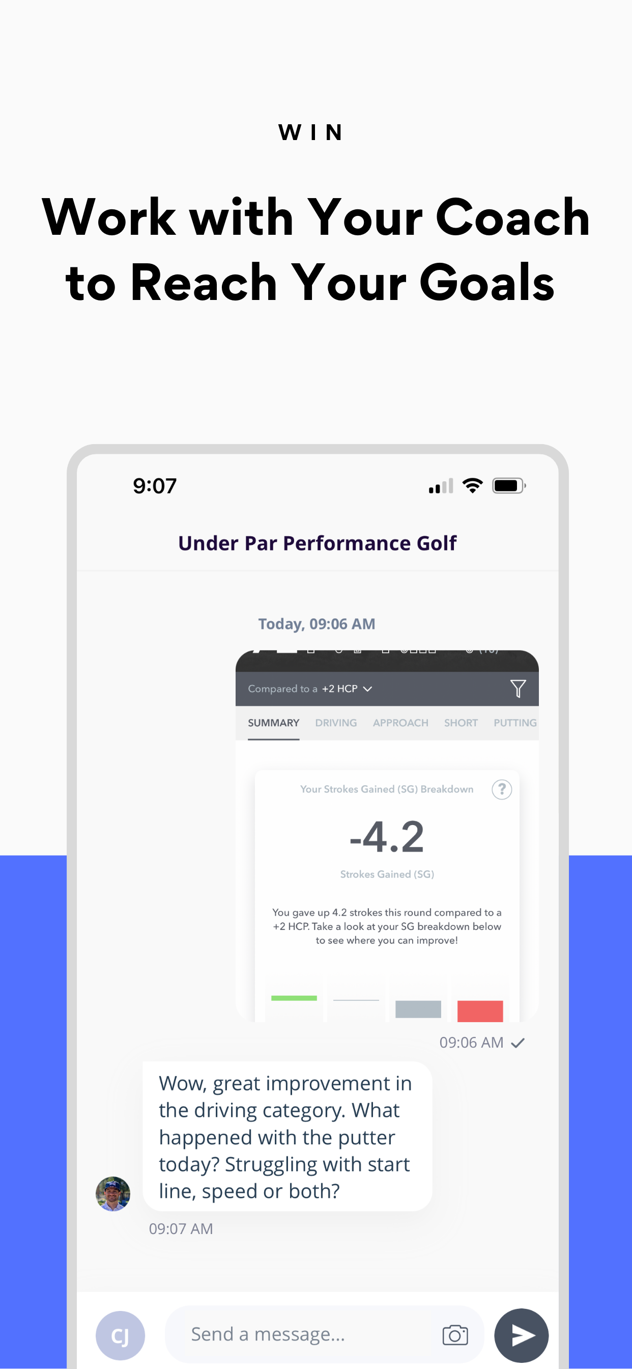 Under Par Performance Golf
