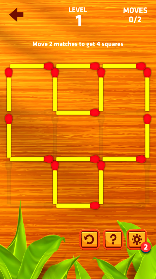 #4. Match Sticks - Game (iOS) 由: Smit Sabhadiya