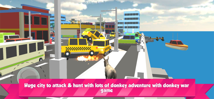Donkey City Rampage Simulator