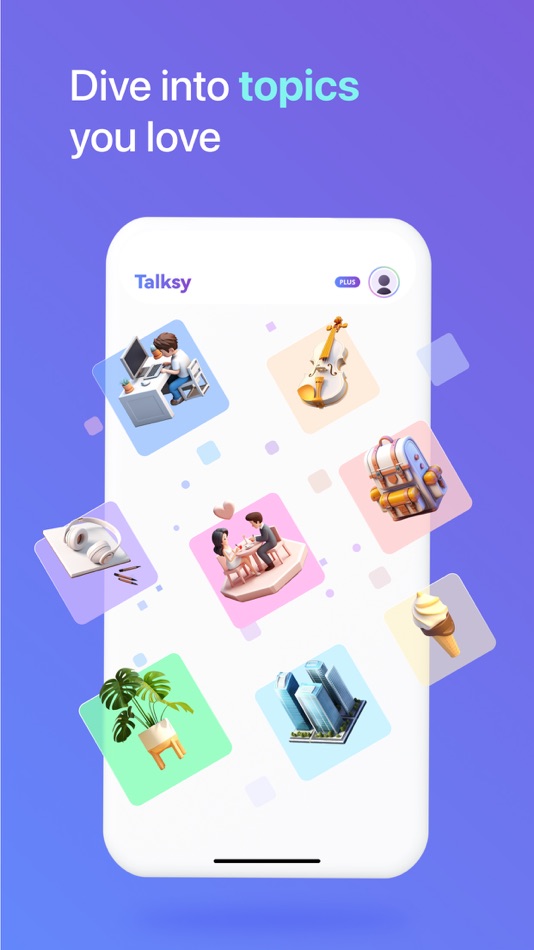 #2. Talksy - AI English tutor (iOS) 由: GLOBAL CONNECTION TECHNOLOGIES LIMITED