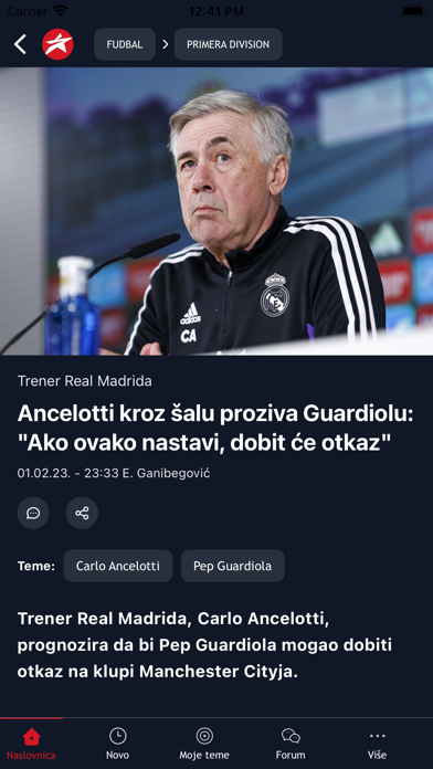 SportSport.ba Screenshot