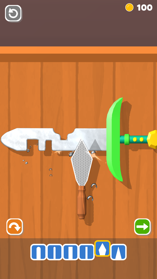 #3. Forge It!! (iOS) By: Ristretto Studios
