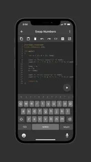 c++ compiler(pro) iphone screenshot 2