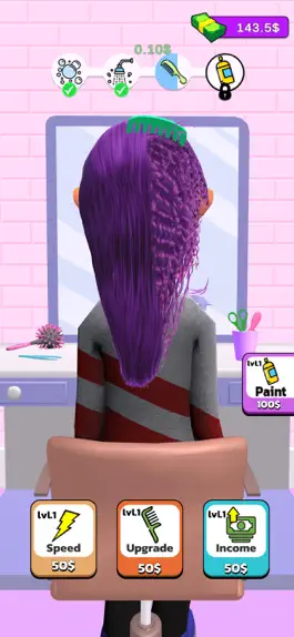 Game screenshot Perfect Hair Clicker hack