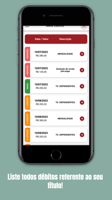 Bauru Tênis Clube Screenshot