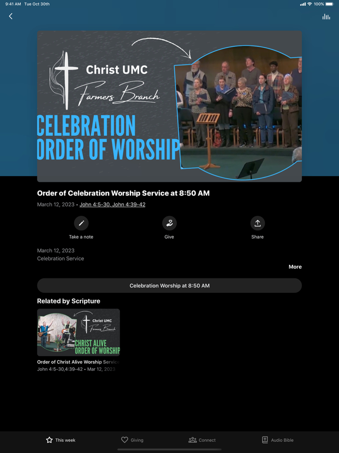 Christ UMC Farmers Branch