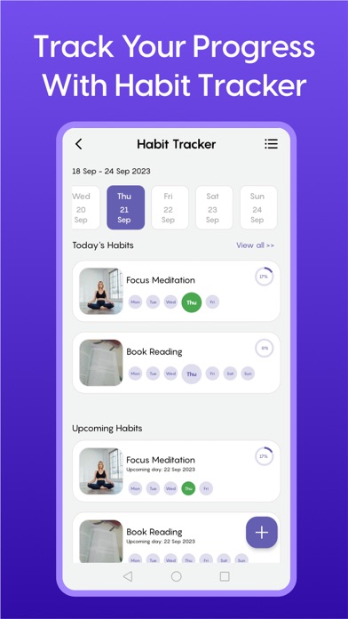 CalmVibe: Meditation and Habit Screenshot