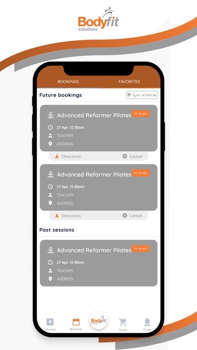 Body Fit Solutions Screenshot
