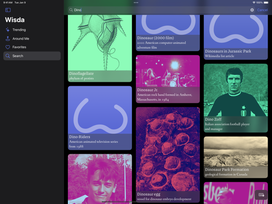 Wisda iPad screenshot 5 - Reference app