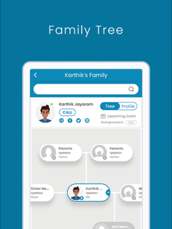 Screenshot #5 pour MeMyFolks : Family Tree App