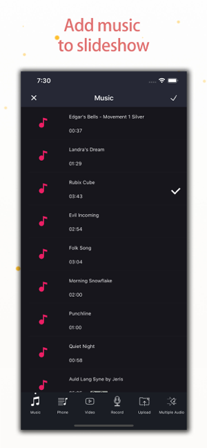 ‎Slideshow with Music Pro Screenshot