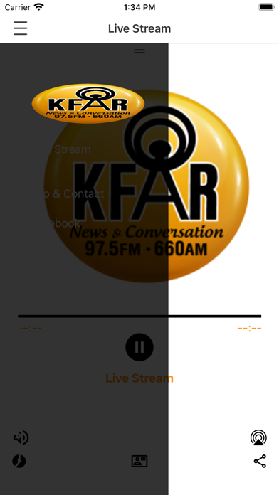 KFAR-Radio 660 AM 97.5 FM Screenshot