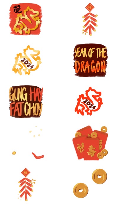 Gung Hay Fat Choy! Stickers Screenshot