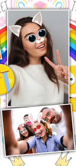 Game screenshot Face Effects with Stickers apk