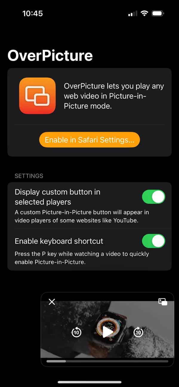 #4. OverPicture for Safari (iOS) Przez: Pedro Jose Pereira Vieito