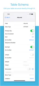 SQLiteFlow - SQLite Editor screenshot #6 for iPhone