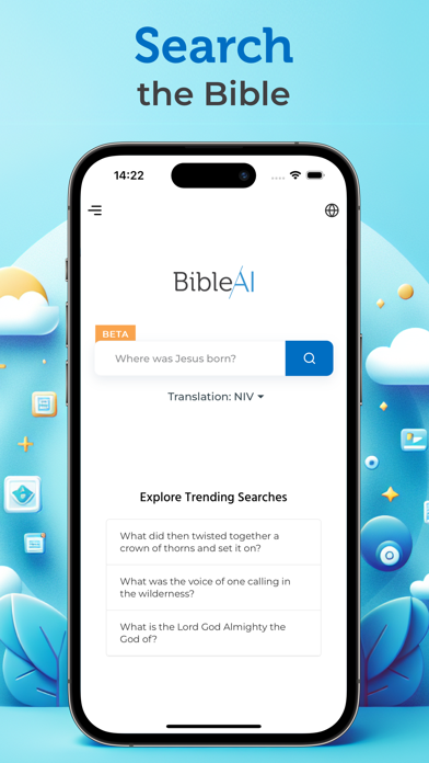 Bible AI: Search Screenshot