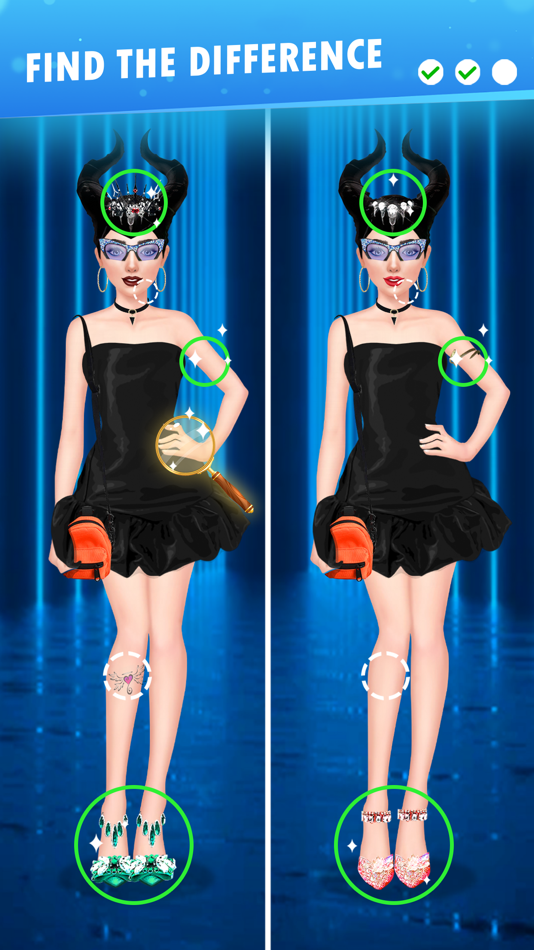 #3. Dress Up: Find Differences (iOS) Bởi: Ta Van Truong