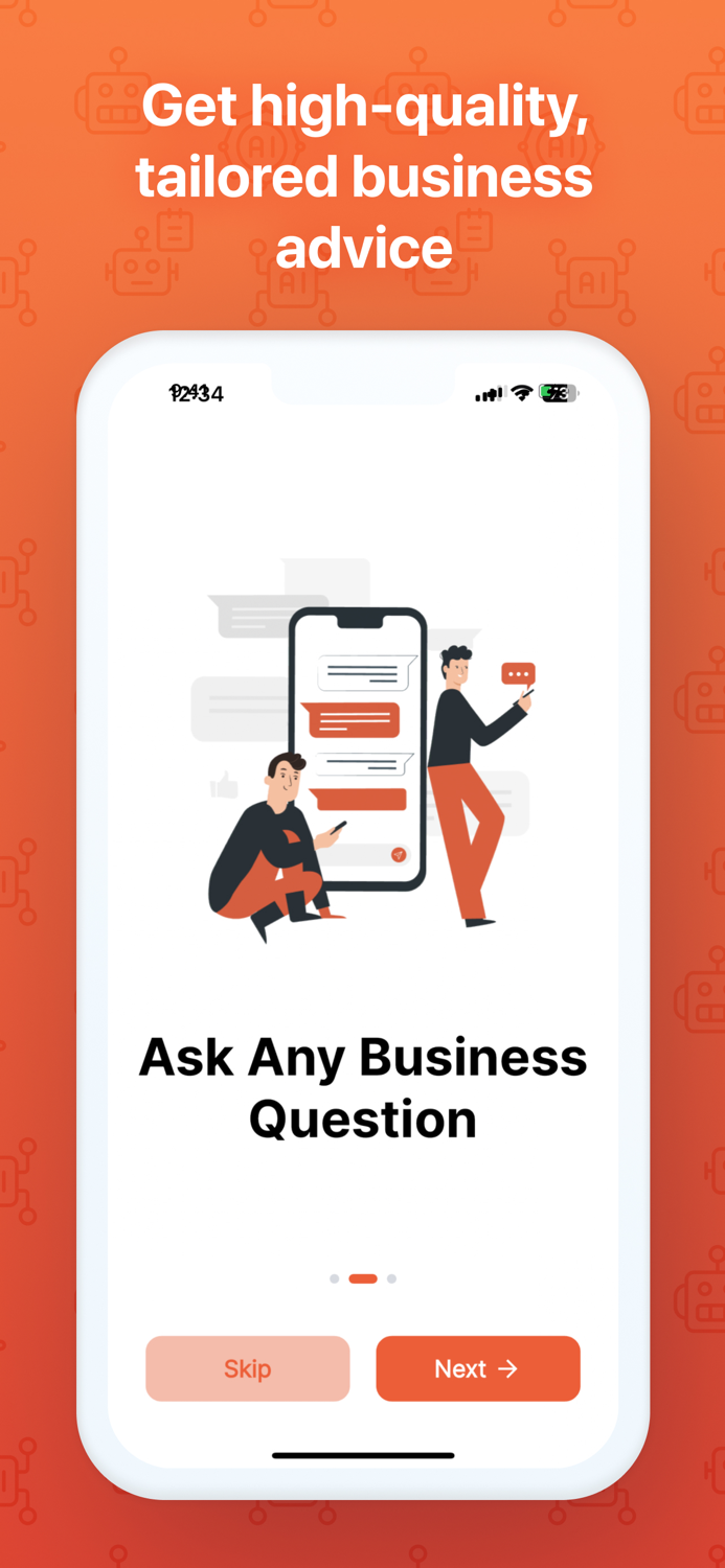 100X AI Business Advisor Chat