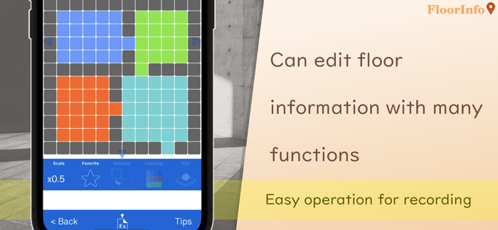 FloorInfo - Organize things