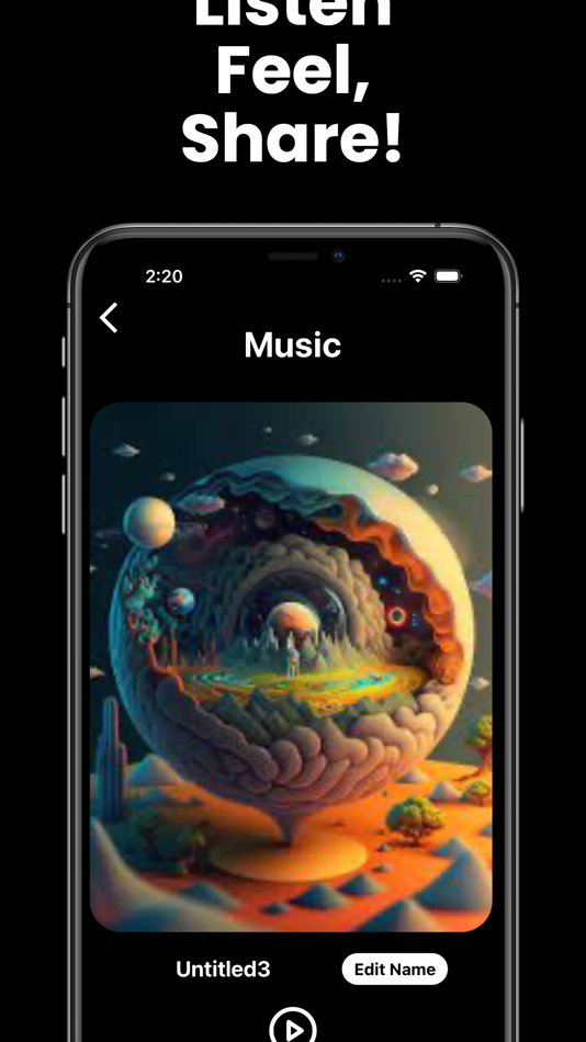 #3. Bang. AI music expression (iOS) 由: Shobhana Yadav