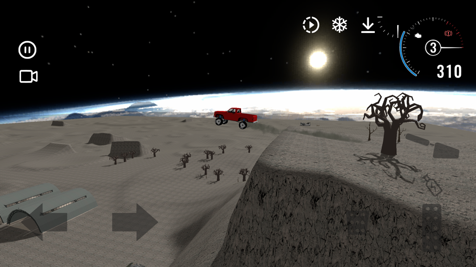 #1. Car Crash Simulator in Space (iOS) 来自: Kreiz Land Games LLC